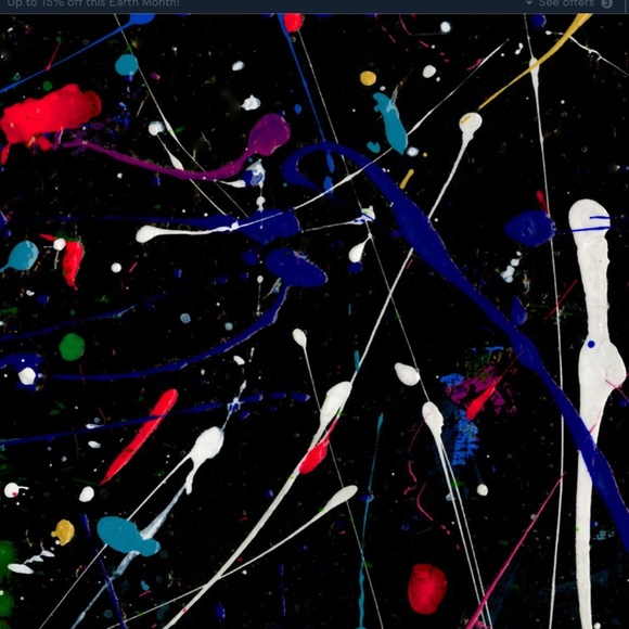 OOAK Abstract Chi Dog Painting by Kathy Morton Stanion - Chihuahua Party - Picture 6 of 8